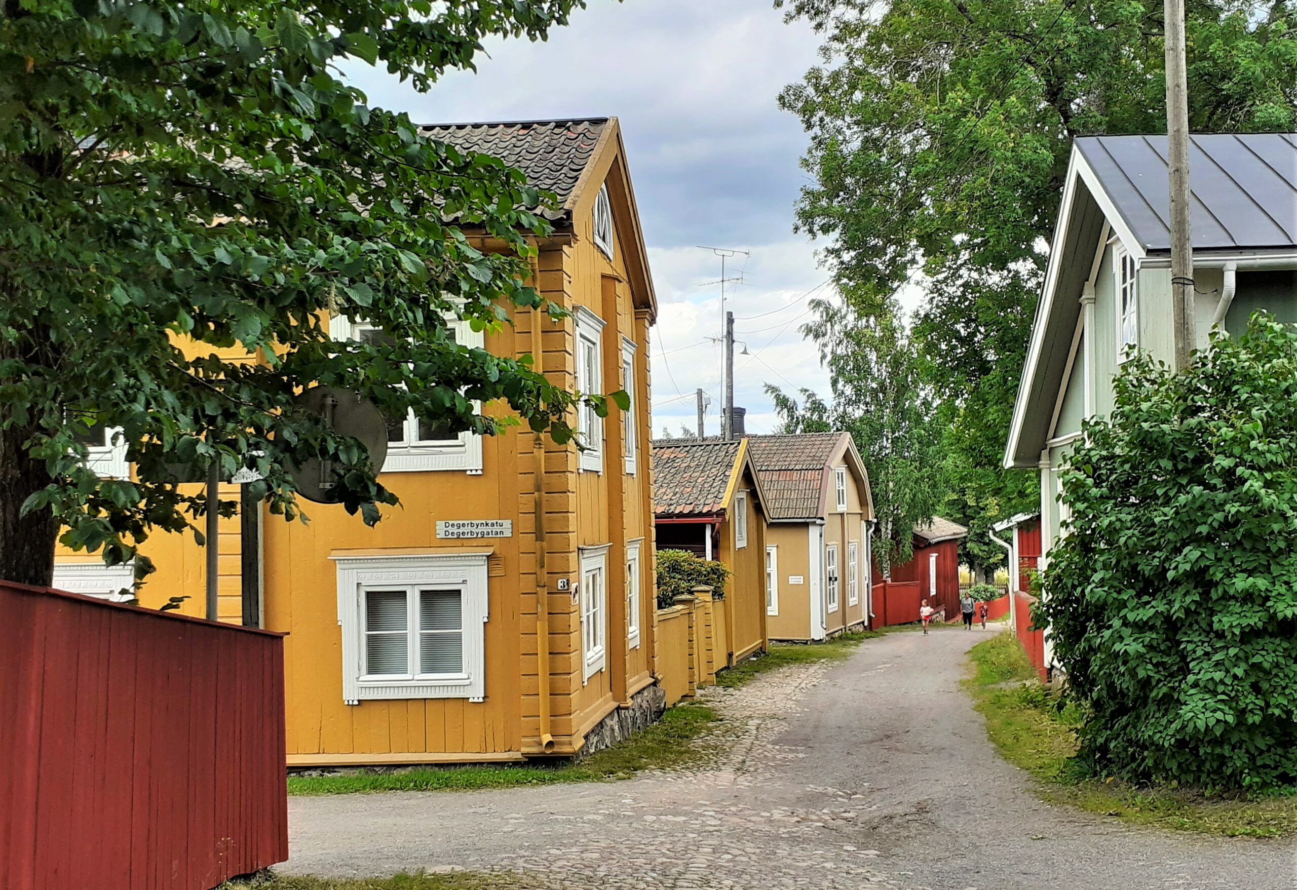 Loviisan Sepänkuja. Kuva Pekka Hyvärinen