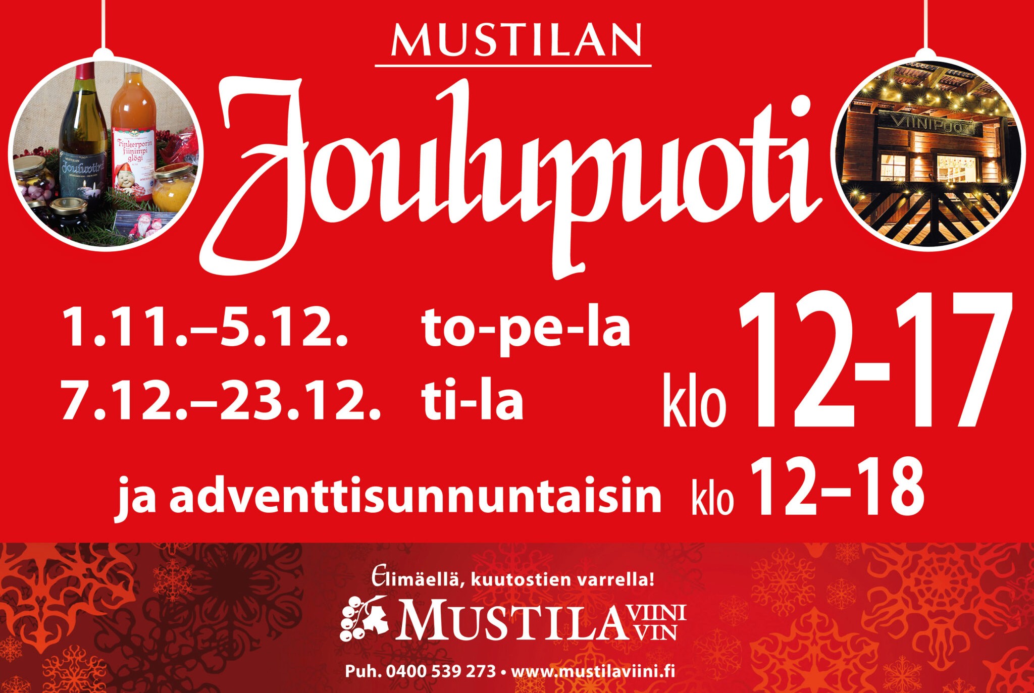Joulupuoti_2023_pun2-2048x1448 kuva aukioloajoista