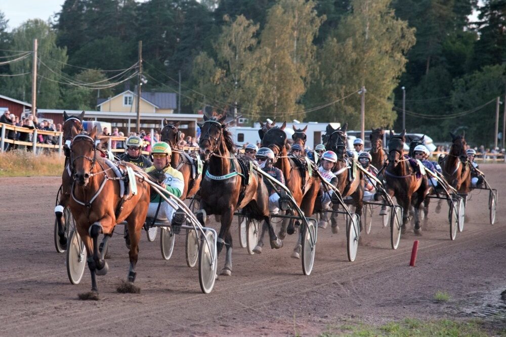 Loviisan kesäravit kaupungin keskustan pohjoisosan raviradalla